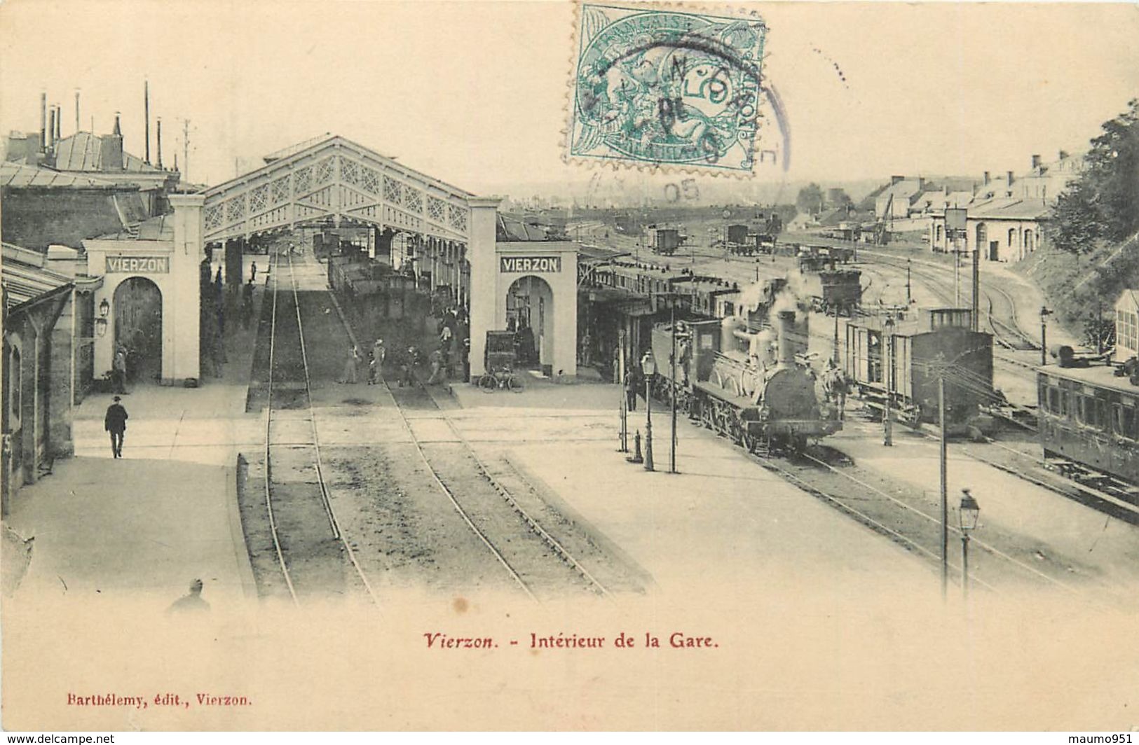 18 VIERZON - Interieur De La Gare - Vierzon