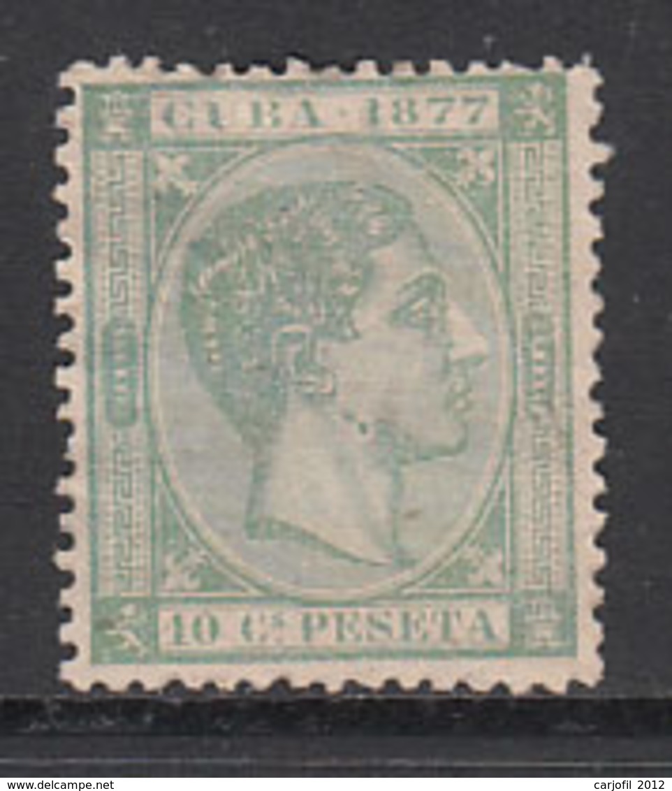 Cuba Sueltos 1877 Edifil 39 (*) Mng - Cuba (1874-1898)