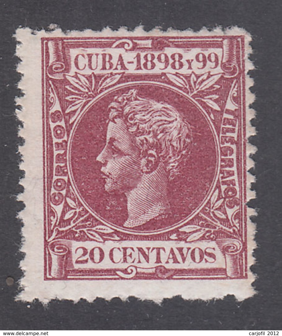 Cuba Sueltos 1898 Edifil 168 * Mh - Cuba (1874-1898)