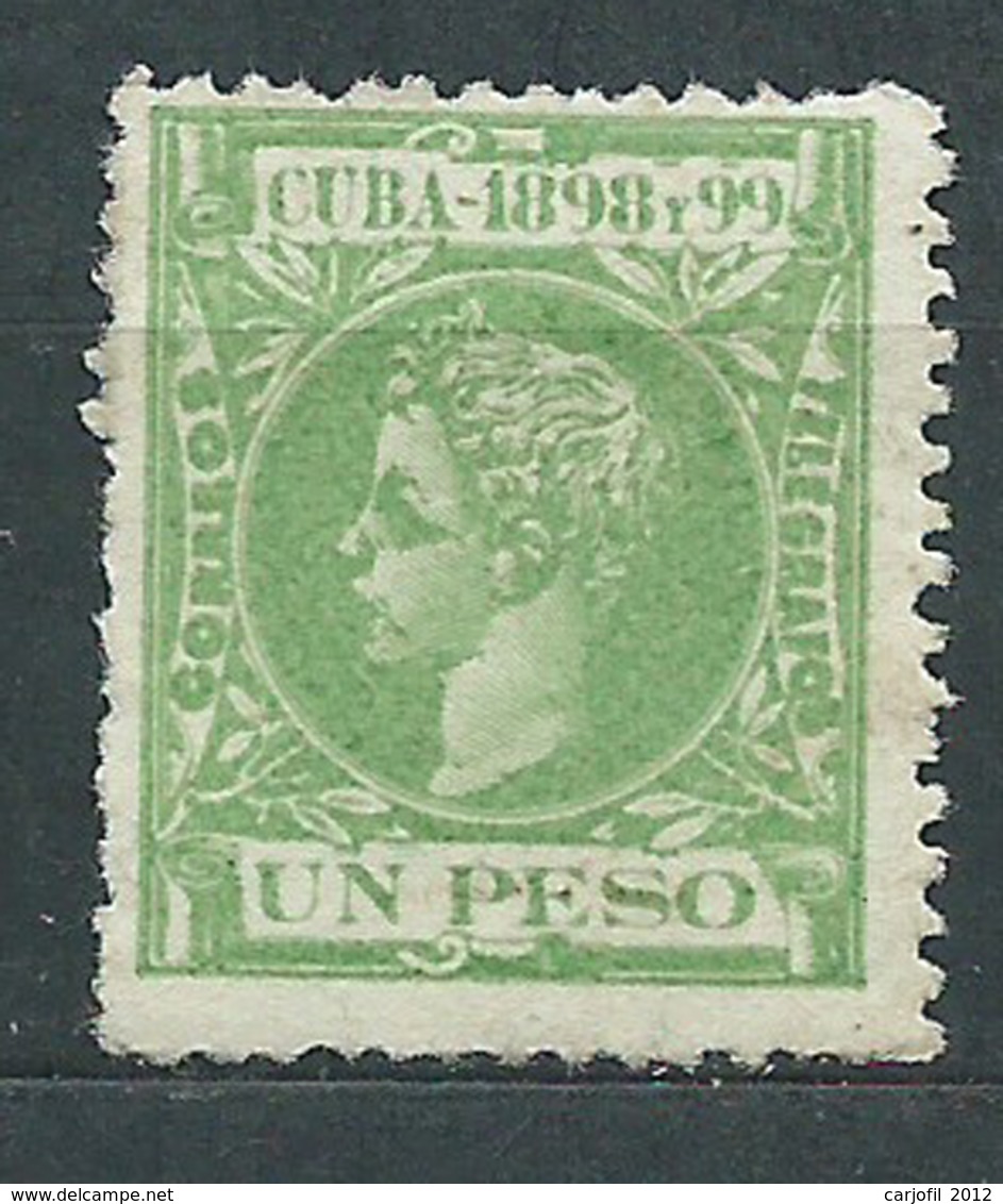 Cuba Sueltos 1898 Edifil 172 * Mh - Cuba (1874-1898)