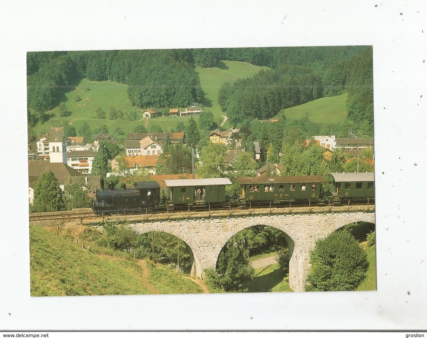 IN BAUMA DAMPFBAHN-VEREIN ZURCHER OBERLAND LOKOMOTIVE ED 3/4 (BAUJAHR 1903) - Bauma