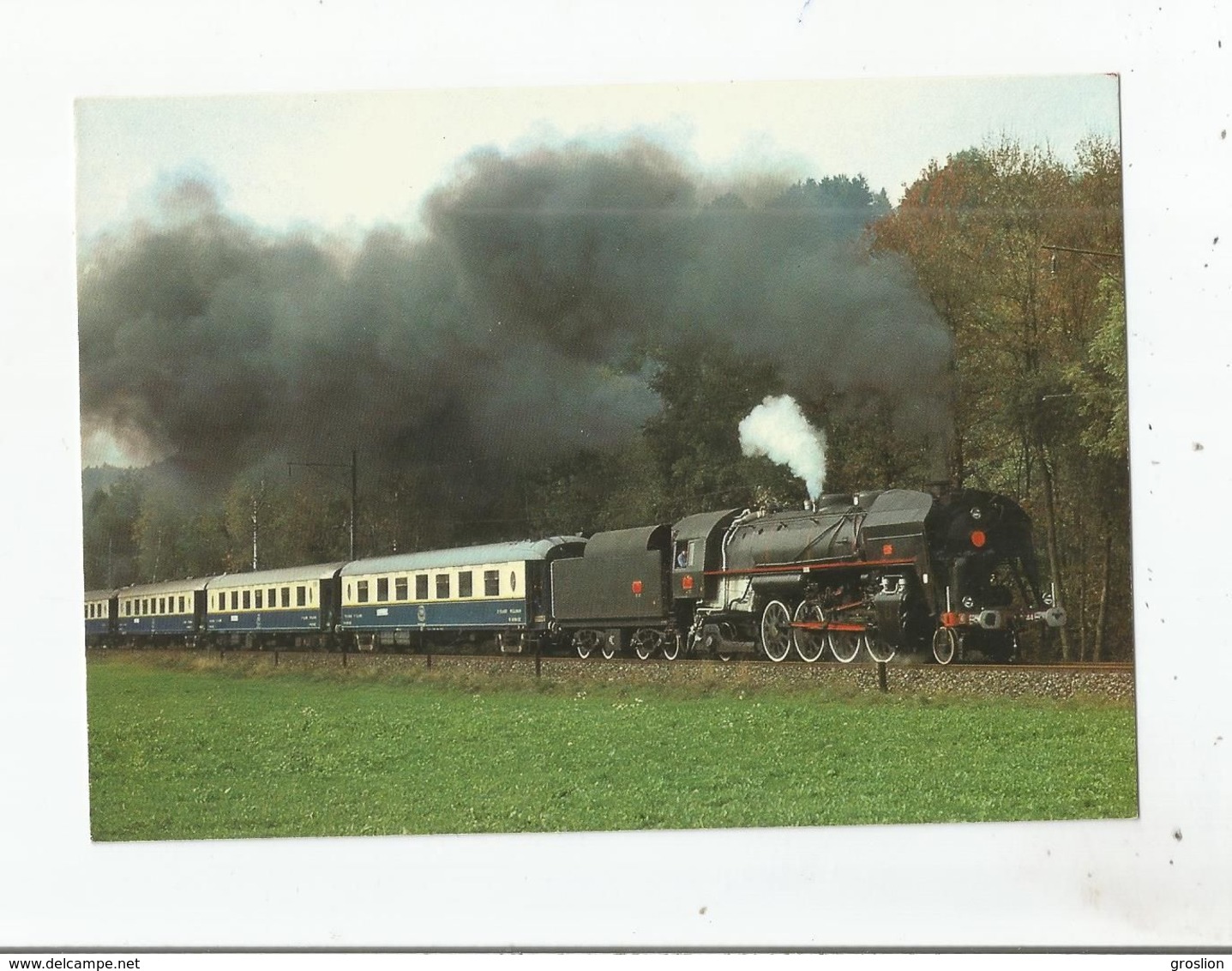 BAUMA 13 10 1979. LOCOMOTIVE A VAPEUR FRANCAISE 141 R 1244 - Bauma