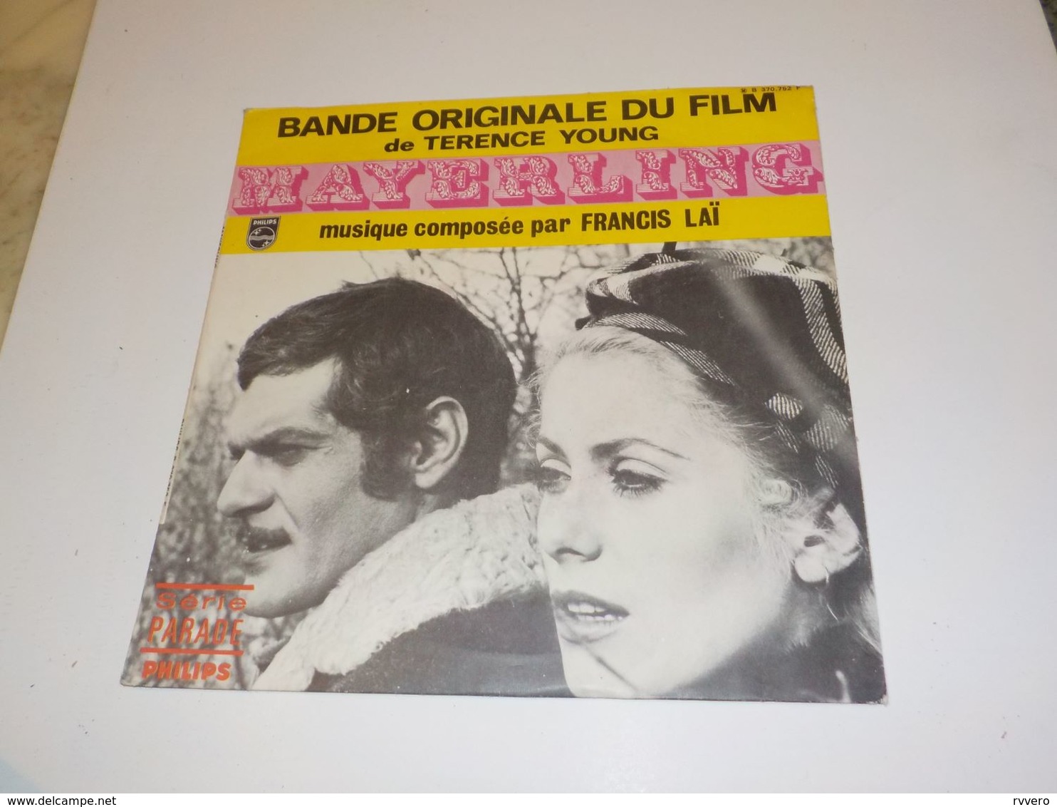 45 TOURS  BANDE ORIGINAL MAYERLING 1968 - Other & Unclassified