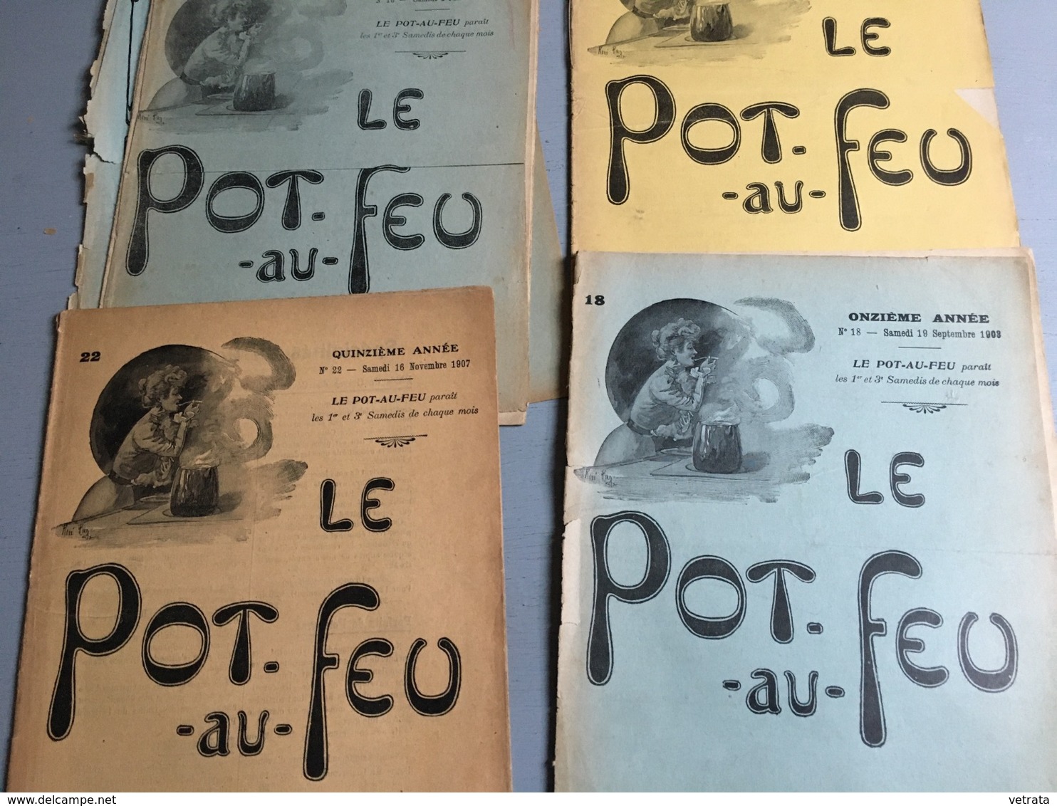 Le Pot Au Feu  (Journal De Cuisine Pratique & D' Économie Domestique) : 4 N° 1903/1904 & 1907  (1903 : N°13 & 18, comple - Zeitschriften - Vor 1900