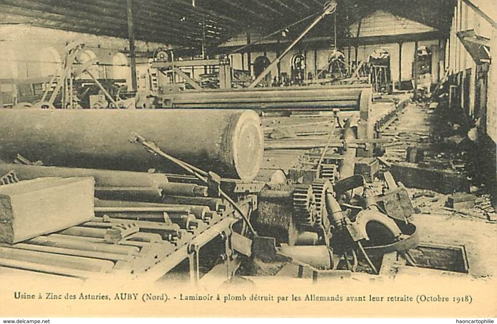 59 Auby  Usine De Zing  Des Asturies - Auby