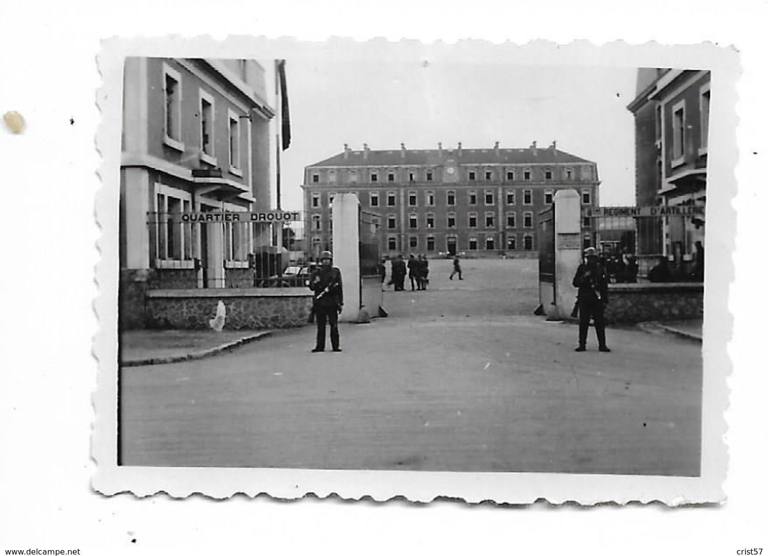 54 NANCY  1940 SOLDATS ALLEMANDS CASERNE DROUOT - Nancy