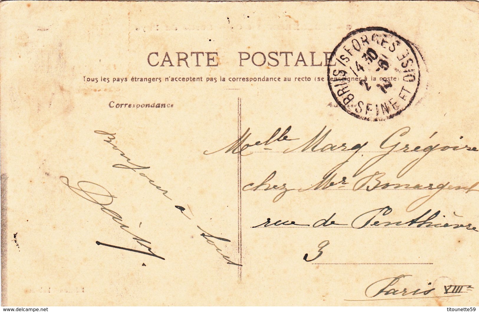 91- MULLERON- SORTIE Du PAYS - Ecrite-TIMBREE- 1914-- (29/6/20) - Other & Unclassified