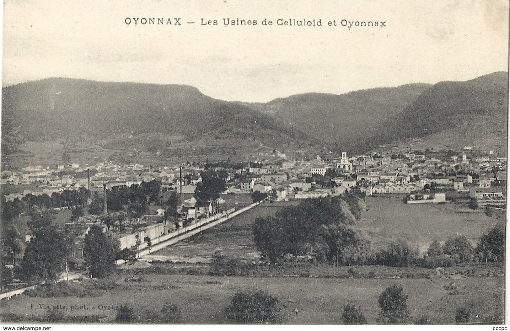 CPA Les Usines De Celluloid Et Oyonnax - Oyonnax