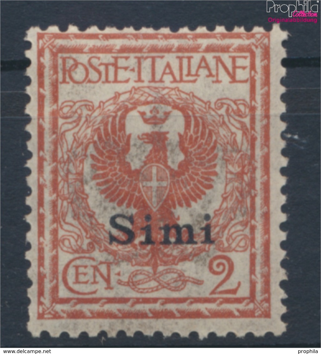 Ägäische Inseln 3XII Postfrisch 1912 Aufdruckausgabe Simi (9465599 - Ägäis (Simi)