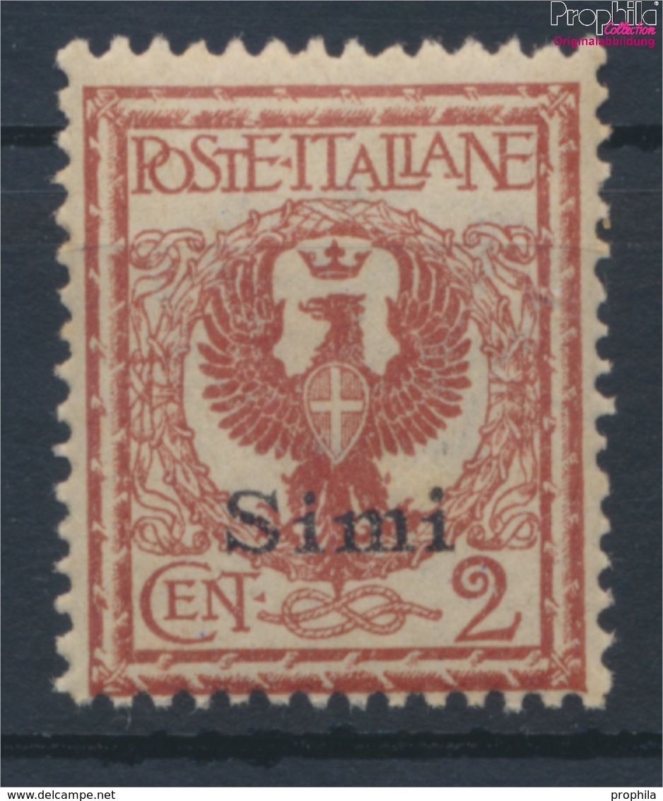 Ägäische Inseln 3XII Postfrisch 1912 Aufdruckausgabe Simi (9465603 - Ägäis (Simi)