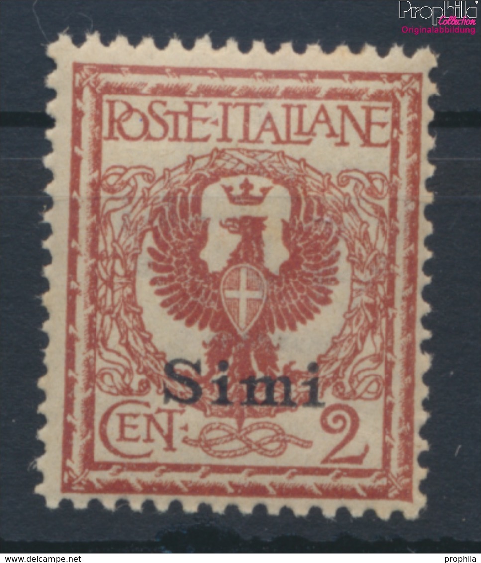 Ägäische Inseln 3XII Postfrisch 1912 Aufdruckausgabe Simi (9465605 - Egée (Simi)