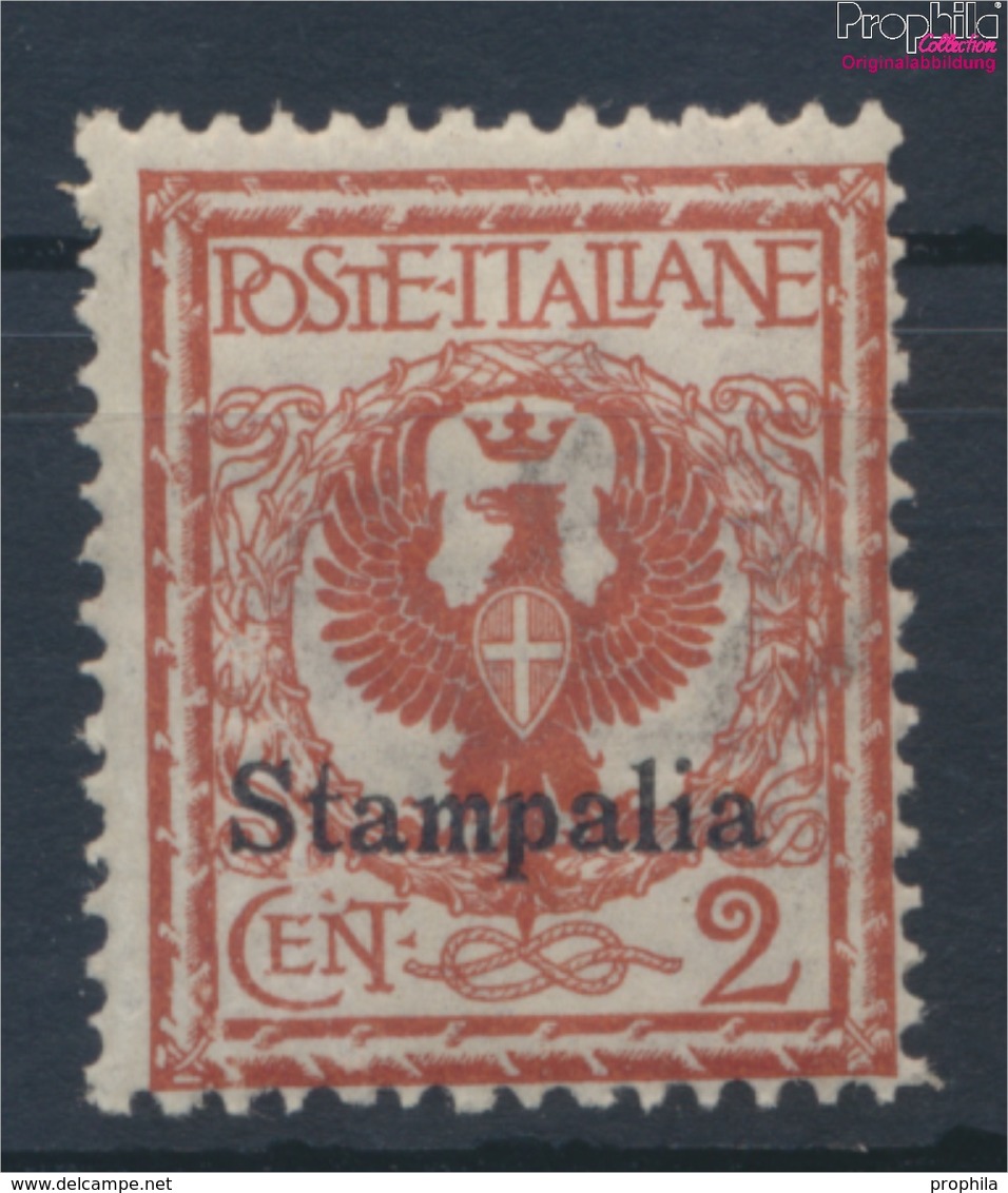 Ägäische Inseln 3XIII Postfrisch 1912 Aufdruckausgabe Stampalia (9465572 - Aegean (Stampalia)