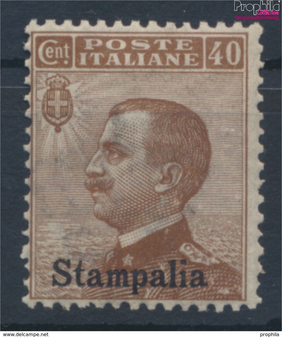 Ägäische Inseln 8XIII Postfrisch 1912 Aufdruckausgabe Stampalia (9465540 - Egée (Stampalia)