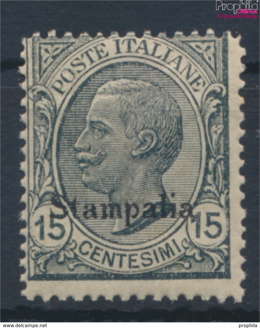 Ägäische Inseln 12XIII Postfrisch 1912 Aufdruckausgabe Stampalia (9465510 - Aegean (Stampalia)