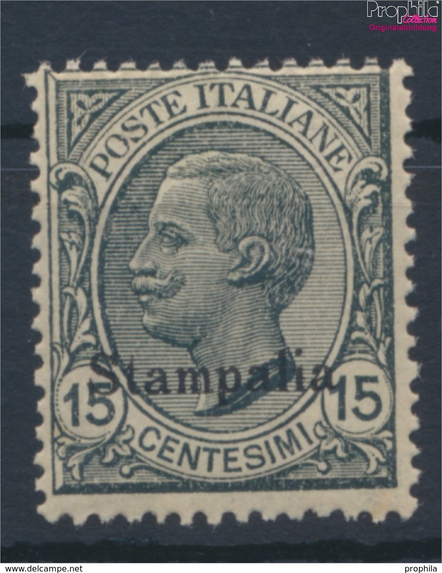 Ägäische Inseln 12XIII Postfrisch 1912 Aufdruckausgabe Stampalia (9465513 - Aegean (Stampalia)