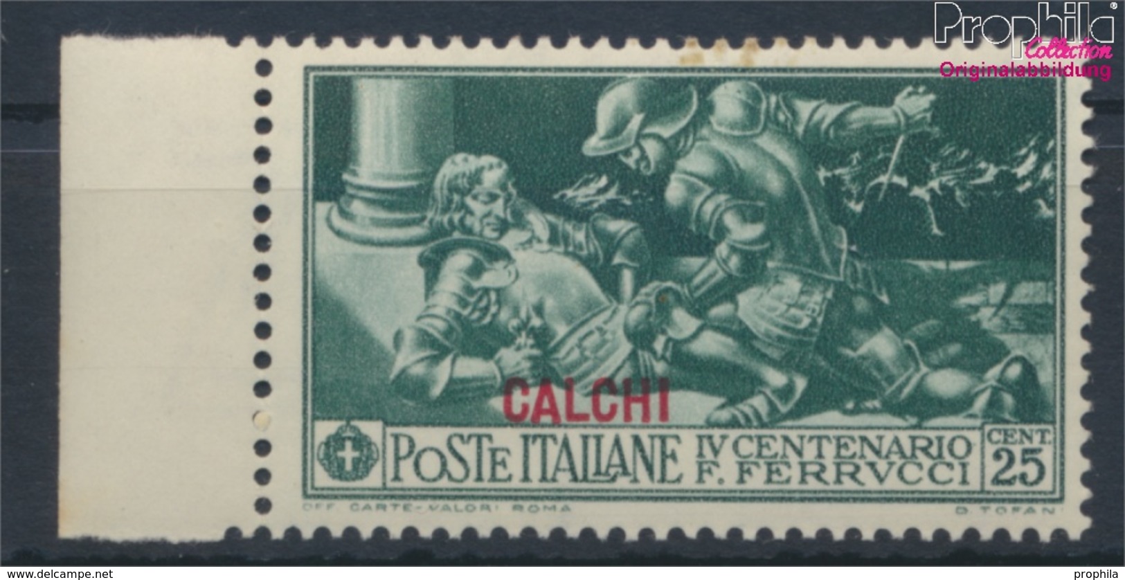 Ägäische Inseln 27IV Postfrisch 1930 Ferrucci Aufdruckausgabe Calchi (9465488 - Egeo (Carchi)