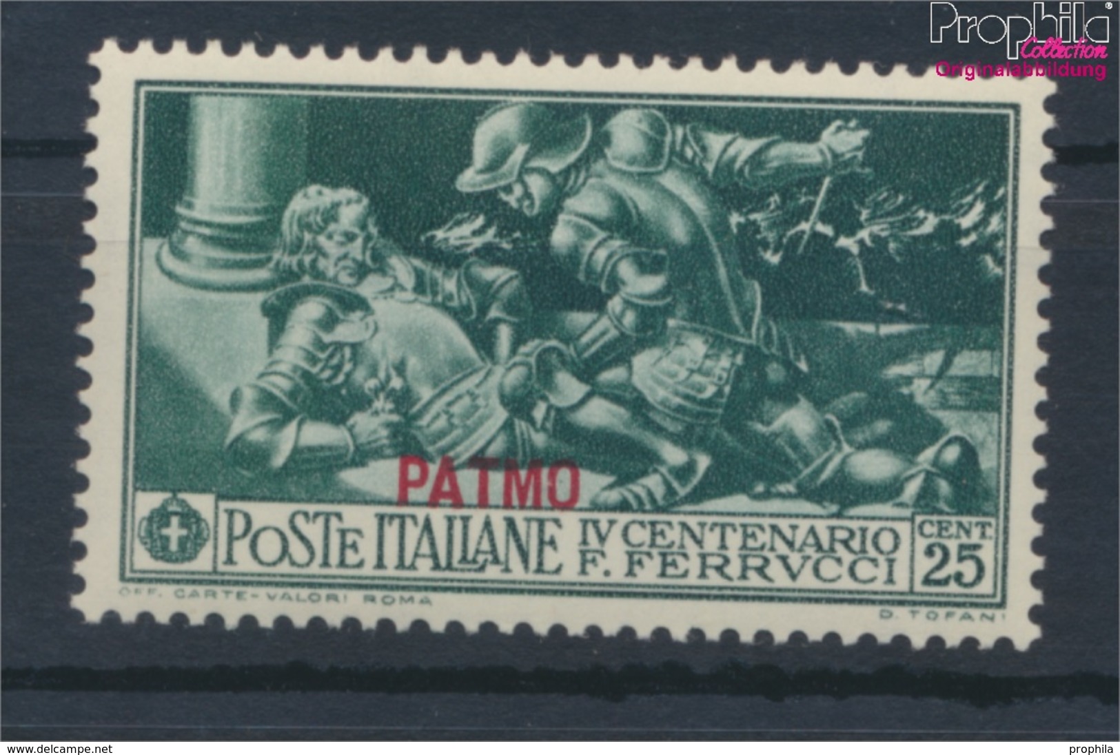 Ägäische Inseln 27VIII Postfrisch 1930 Ferrucci Aufdruckausgabe Patmo (9465480 - Egée (Patmo)