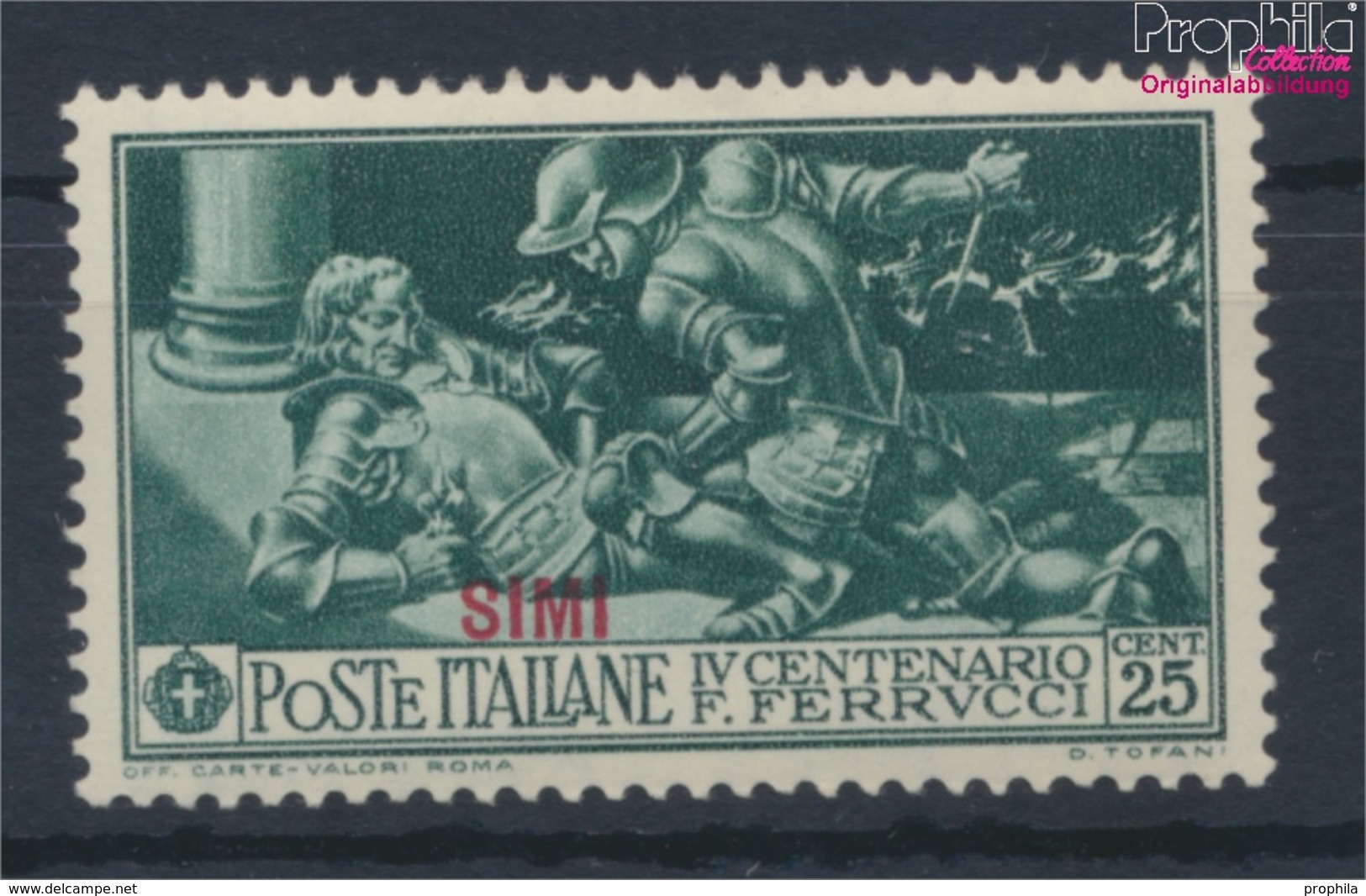 Ägäische Inseln 27XII Postfrisch 1930 Ferrucci Aufdruckausgabe Simi (9465462 - Aegean (Simi)