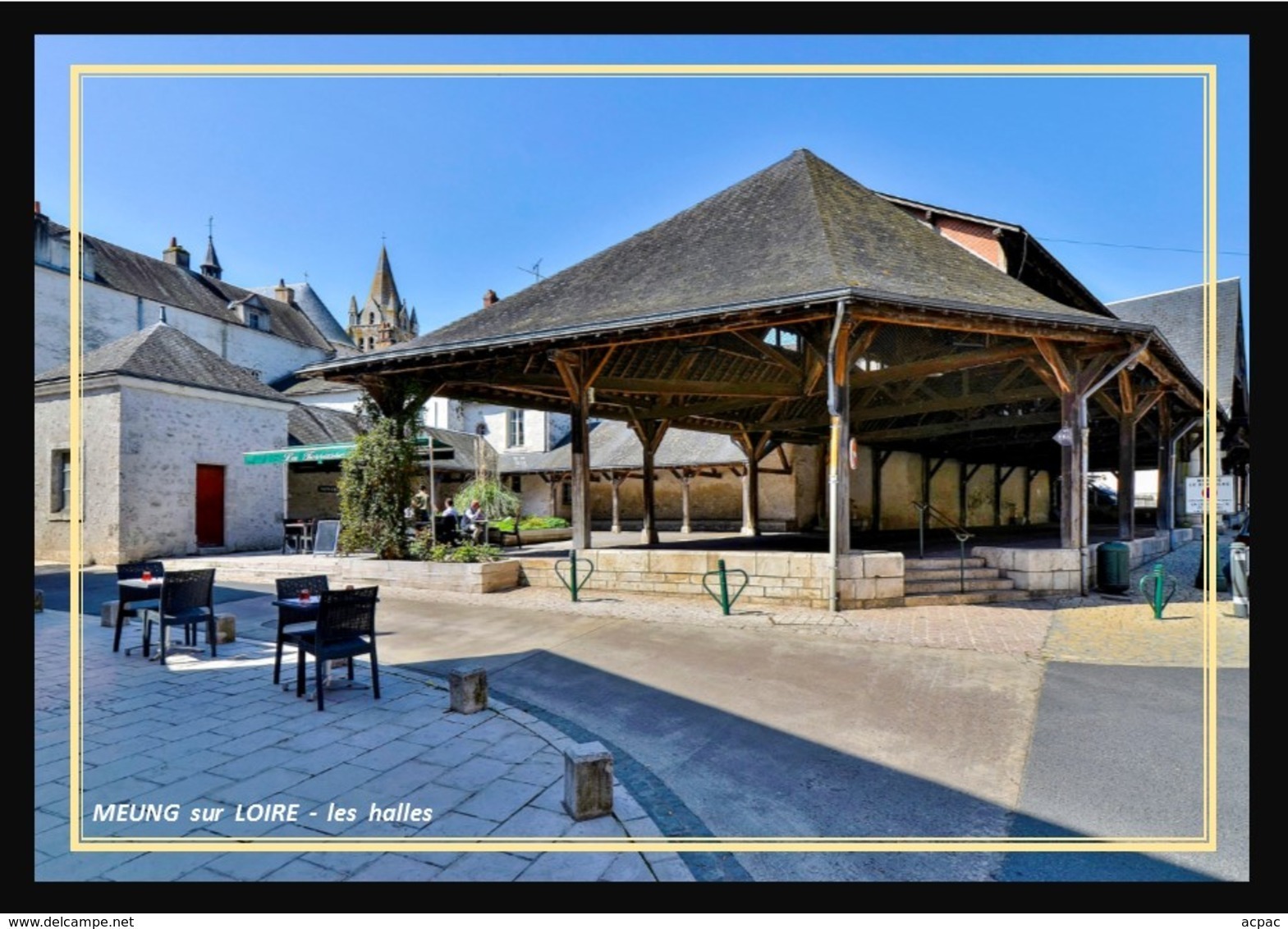 45  MEUNG  Sur  LOIRE  ...  Les  Halles - Autres & Non Classés