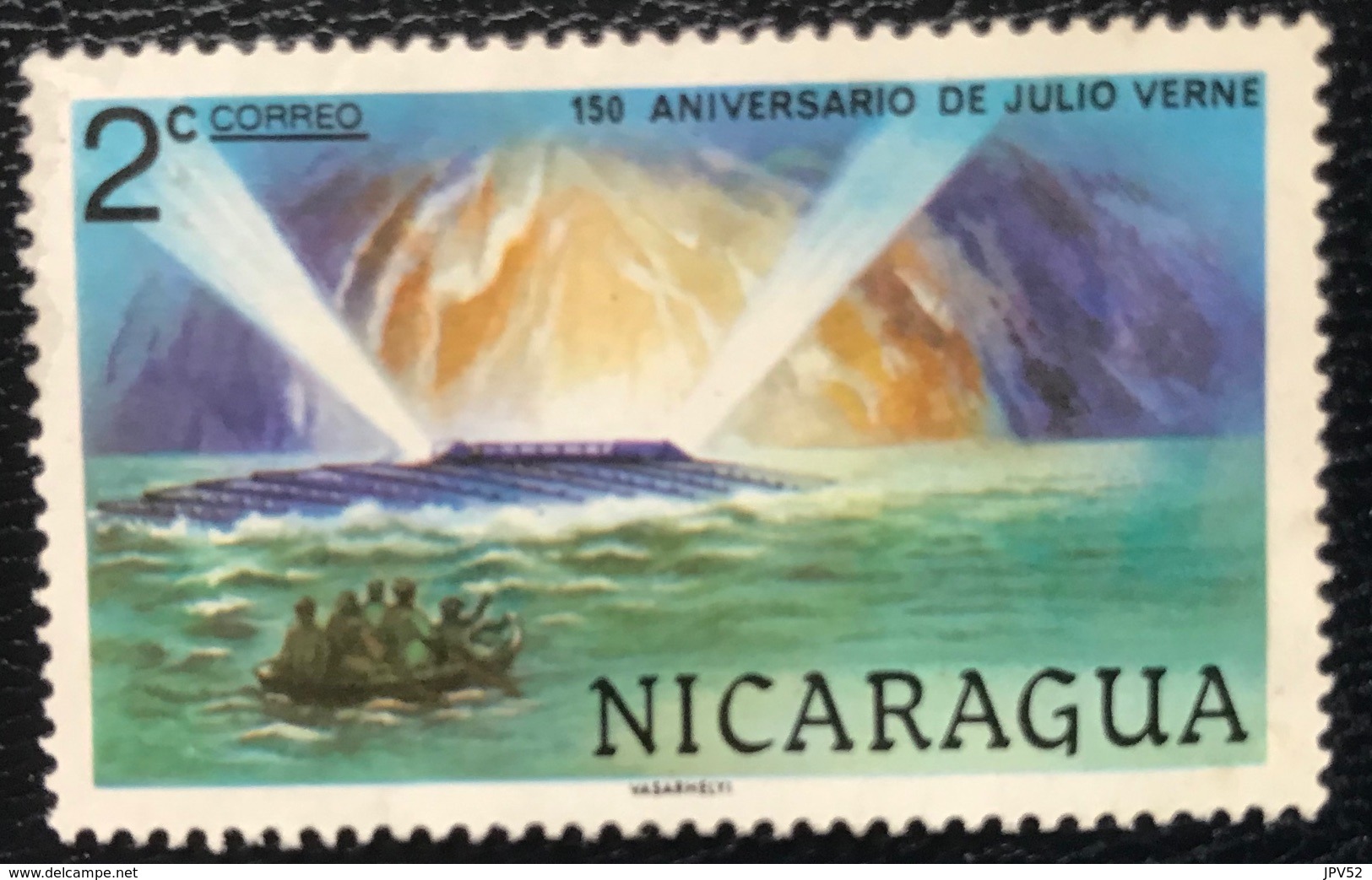 Nicaragua - A1/27 - (°)used - 1978 - Jules Verne - Michel Nr. 2038 - Nicaragua