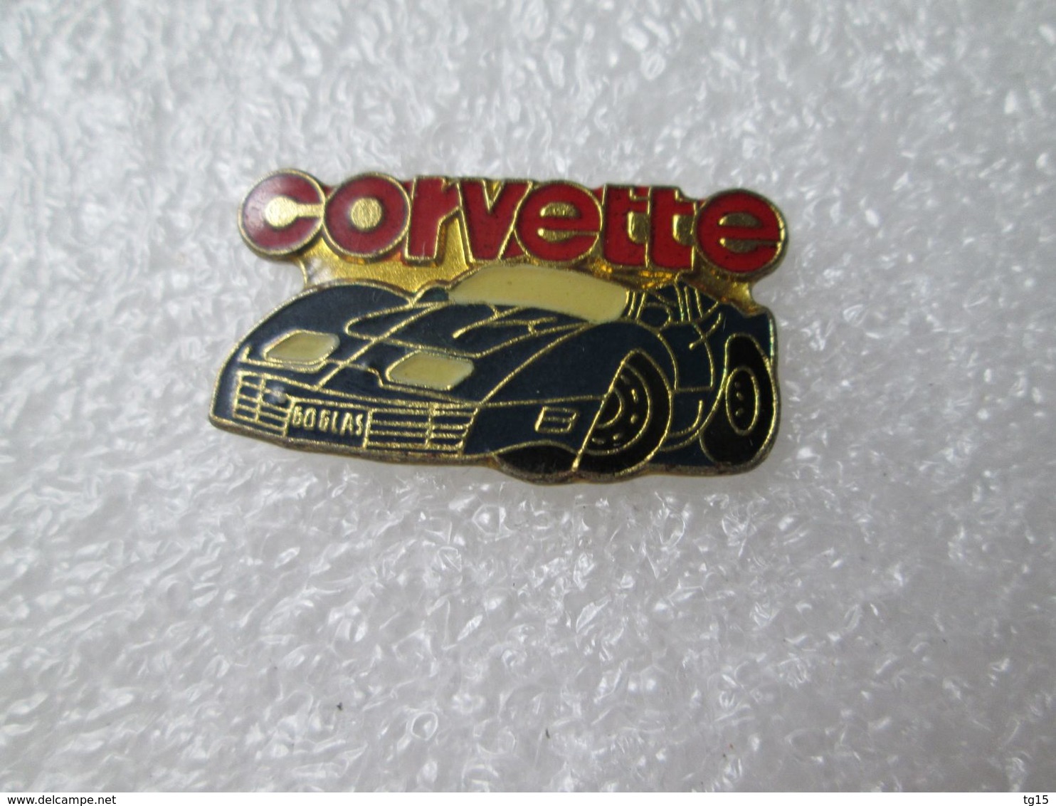 PIN'S   CHEVROLET  CORVETTE   C  3  BLEU - Corvette