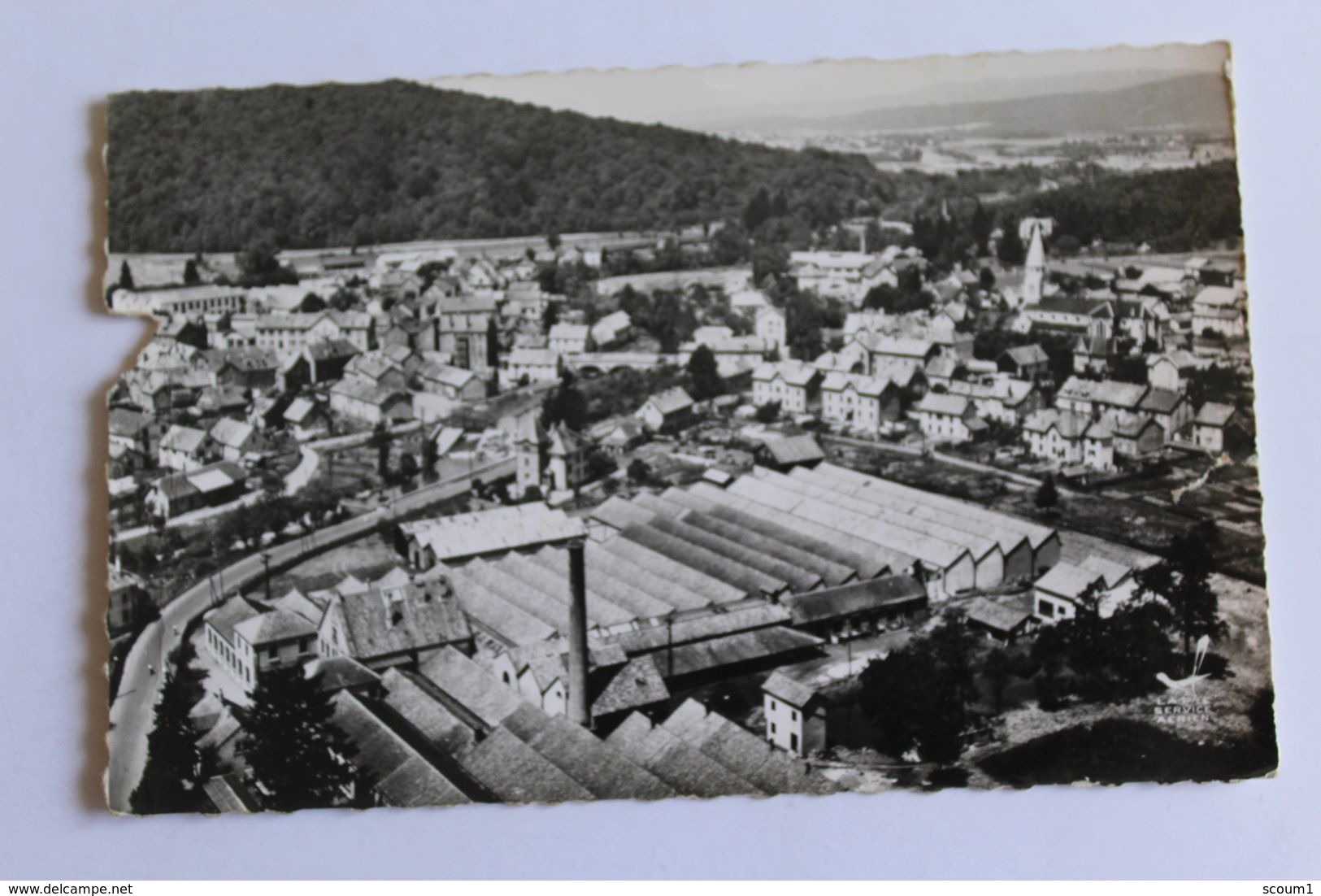 En Avion Au Dessus De Valdoie - Usine Nouck Et Pont De La Savoureuse - 1980 - Valdoie