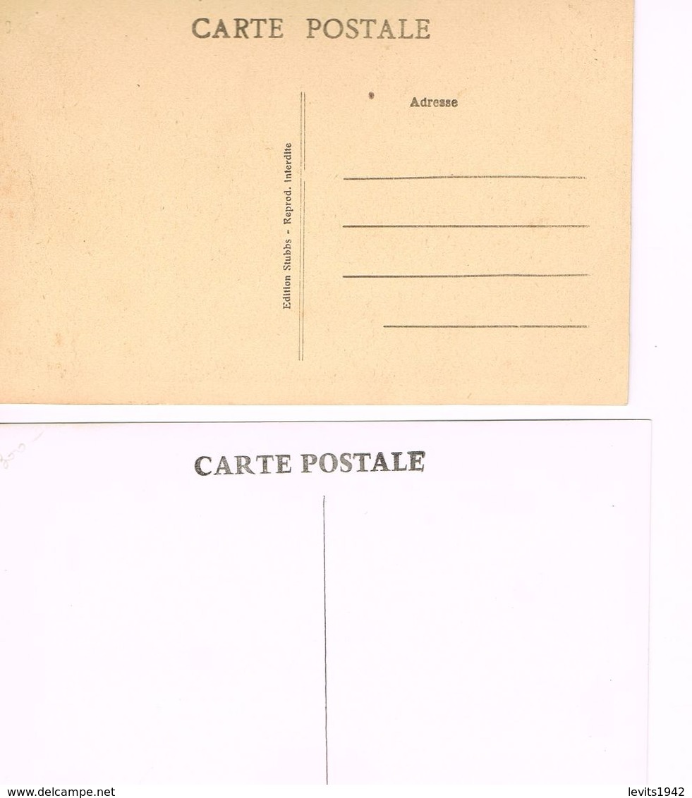 2 CARTES POSTALES - MAGASINS DE CYCLE - GIGNAC - ALAIS - - Cyclisme