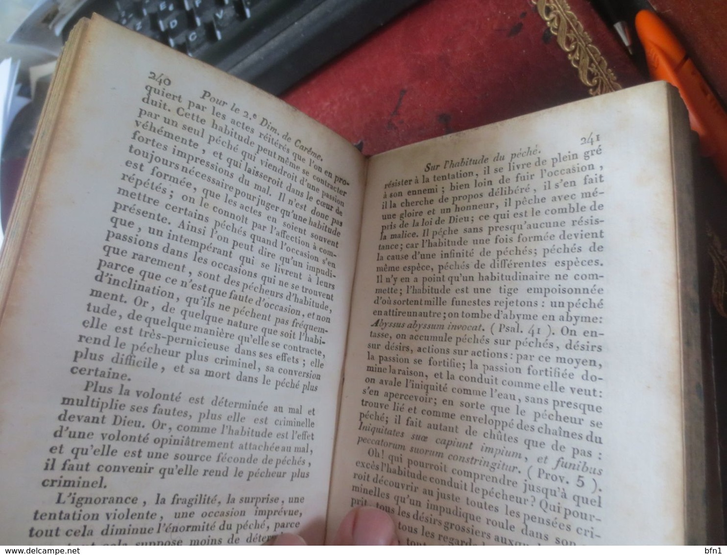 Prônes réduits en pratique pour les dimanches et principales jours de fêtes. 1826 -BILLOT -TOME SECOND