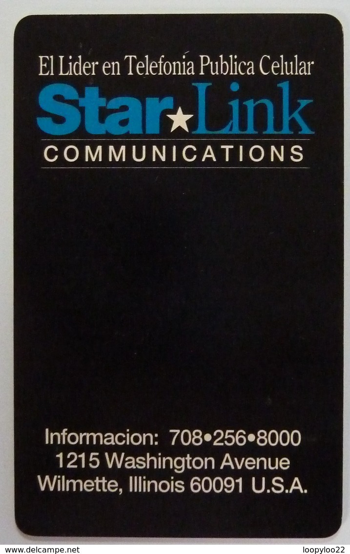 USA - Chip - Star Link Communications - Satellite Phonecard - R - Chipkaarten