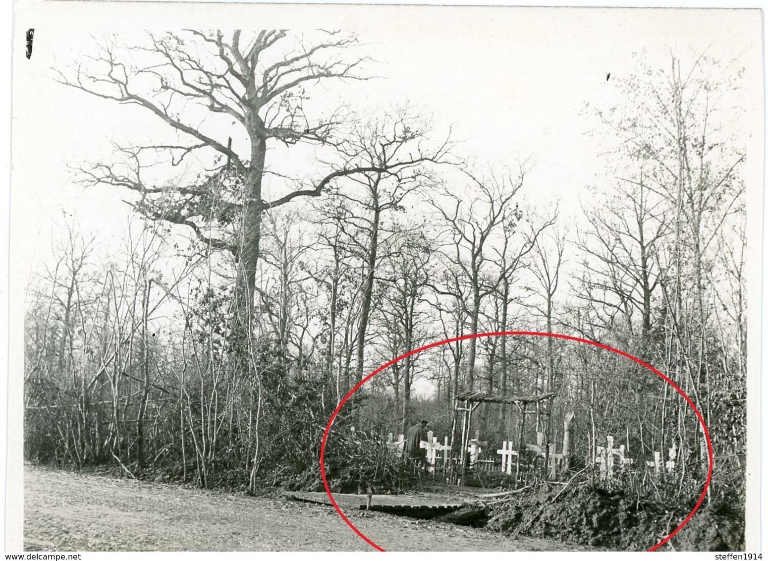 Autry Saalburg.Attigny Ardennen Argonnen ? -guerre 14/18-WWI  Photo Allemande - 1914-18