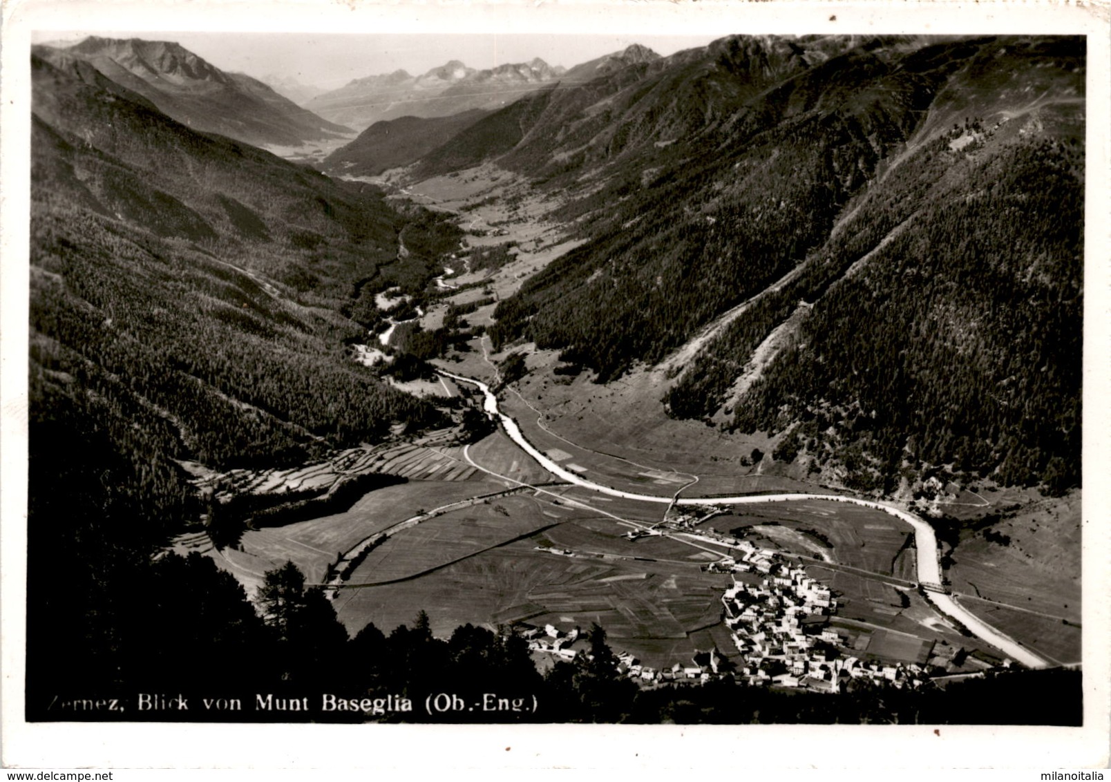 Zernez - Blick Von Munt Baseglia (Ob.-Eng.) - Zernez