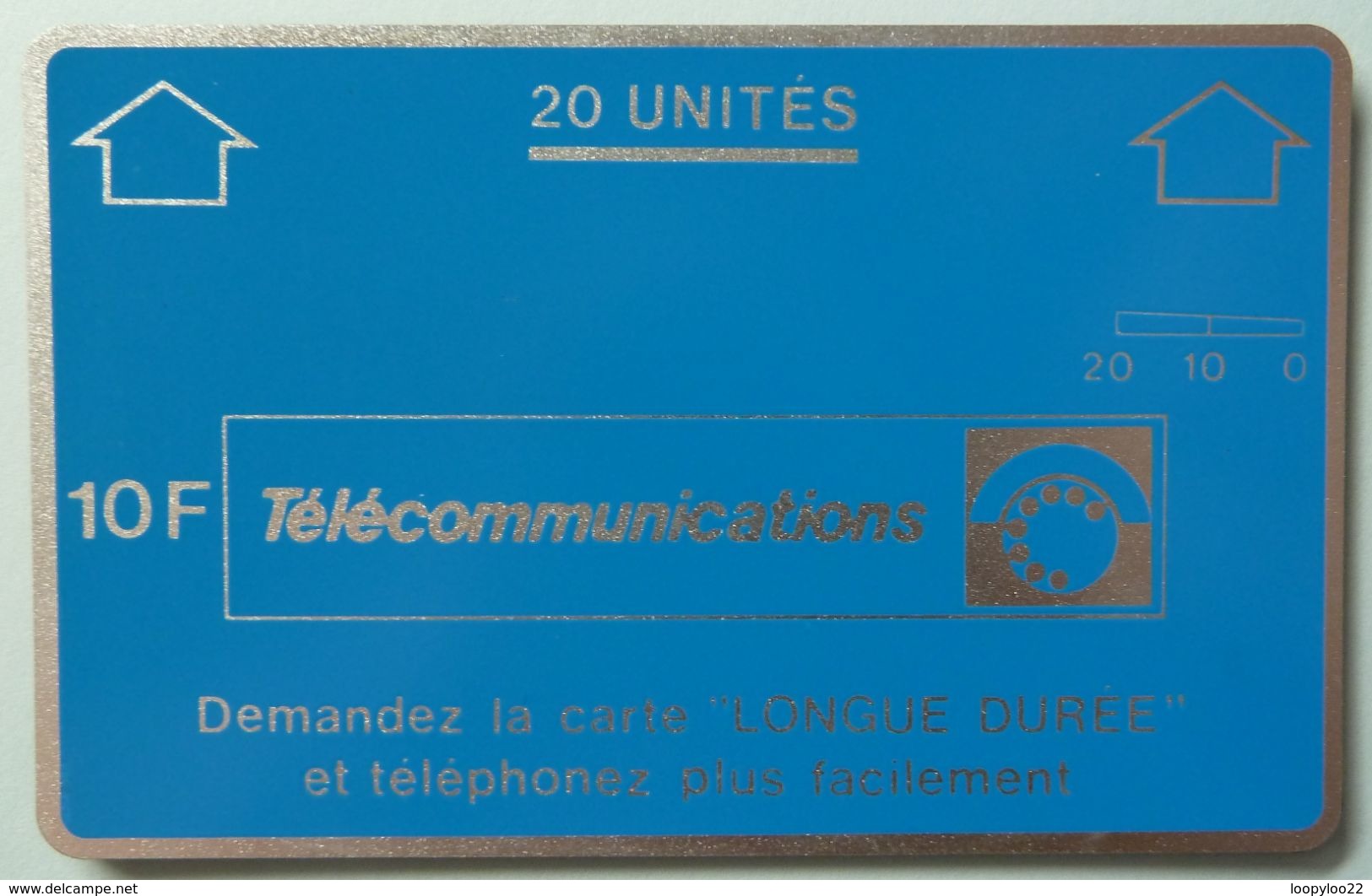 FRANCE - Landis & Gyr - 10F - 20 Units - Specimen - Longue Duree - RRR - Phonecards: Internal Use