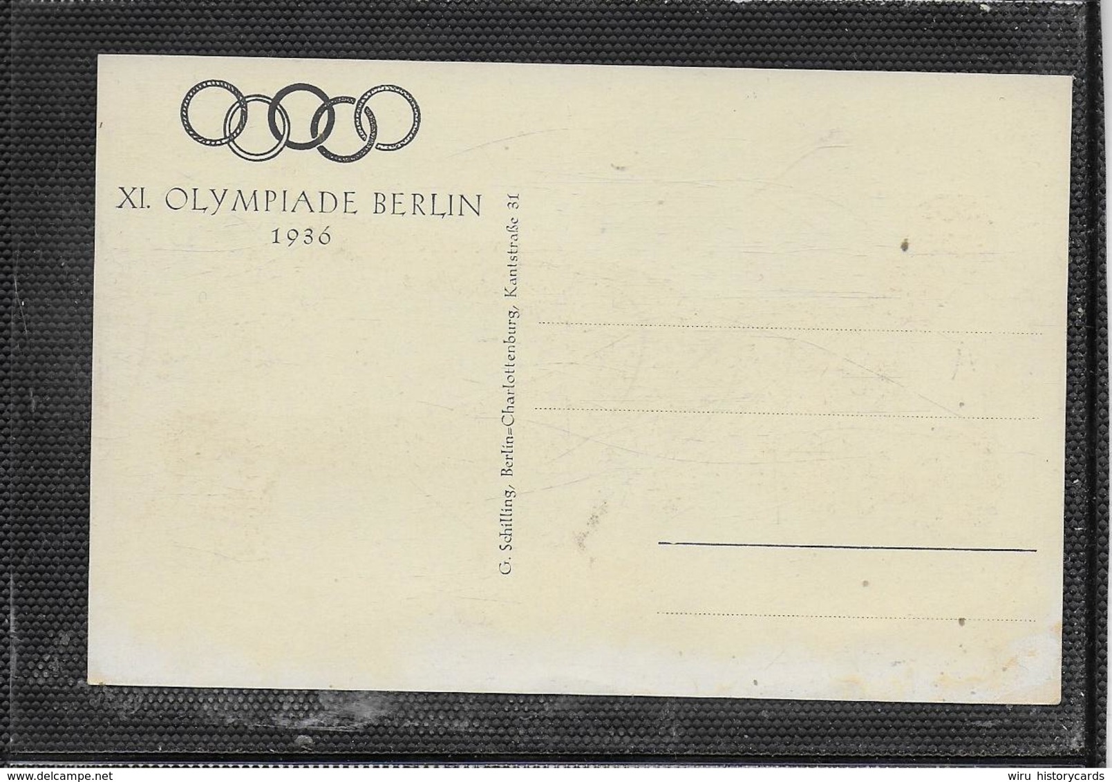 AK 0520  XI. Olympiade Berlin 1936 - Olympic Games