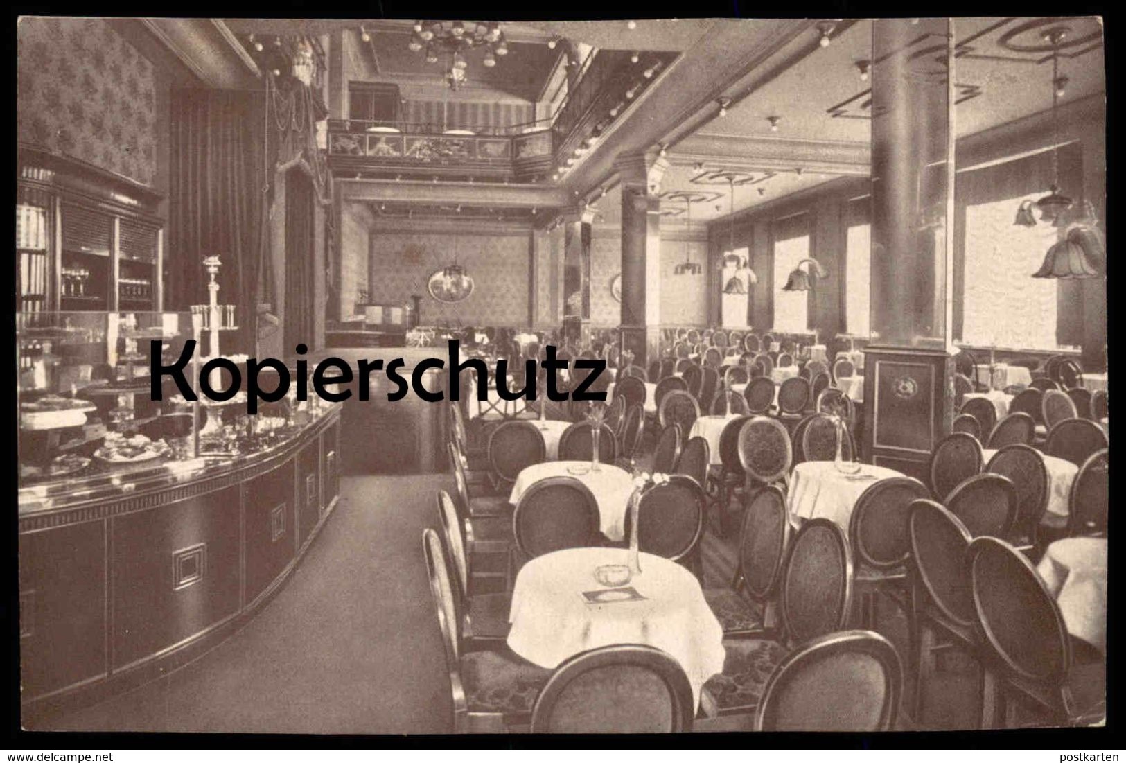 ALTE POSTKARTE CHEMNITZ INNERES EINER GASTSTÄTTE GASTHOF RESTAURANT 1927 AK Ansichtskarte Postcard Cpa - Chemnitz