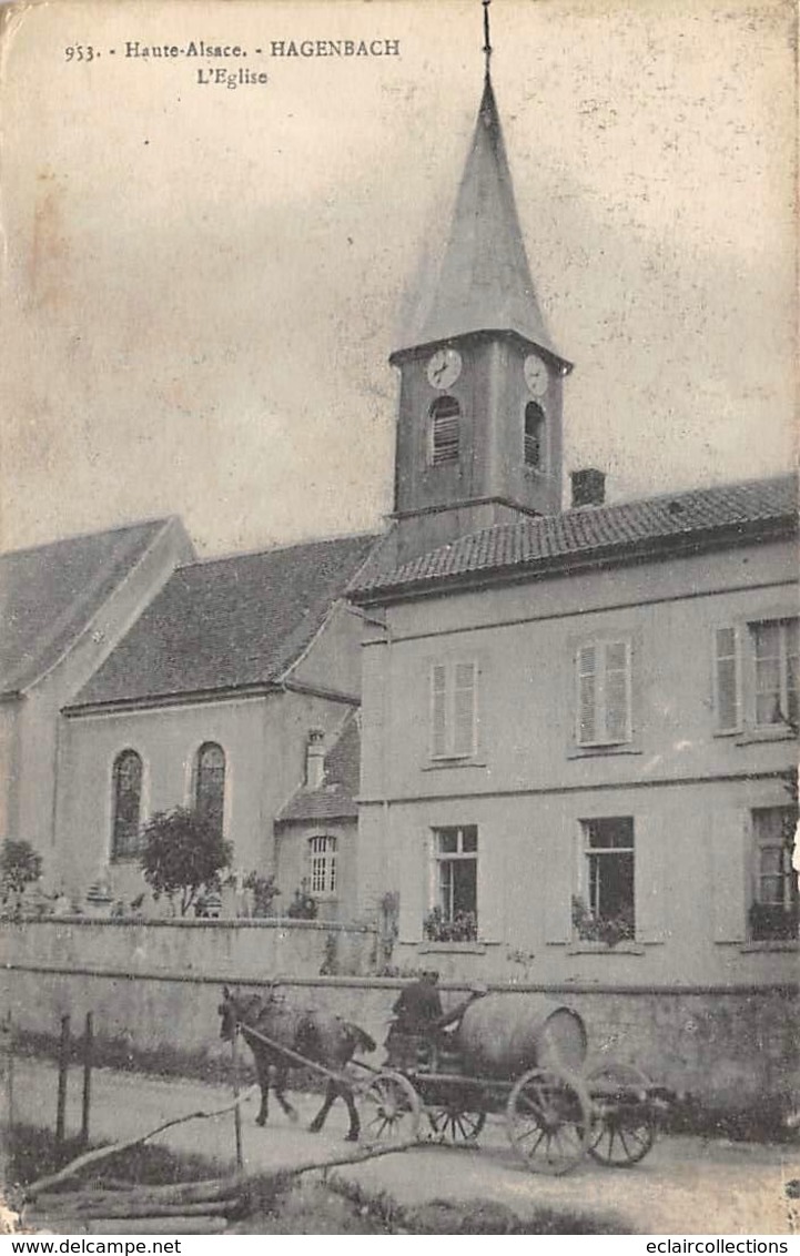 Hagenbach         68       L'Eglise    (voir Scan) - Andere & Zonder Classificatie