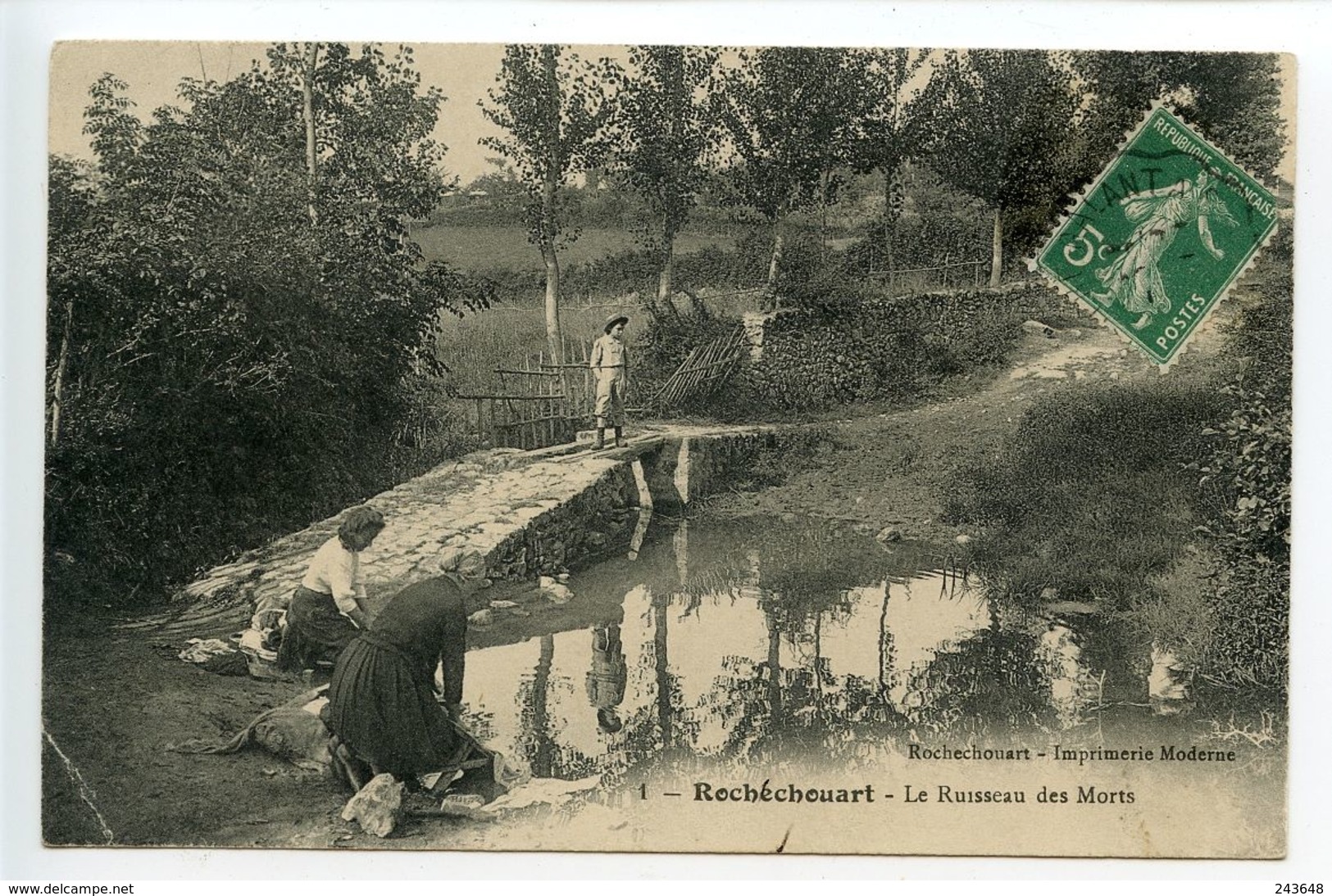 Rochechouart Le Ruisseau Des Morts - Rochechouart