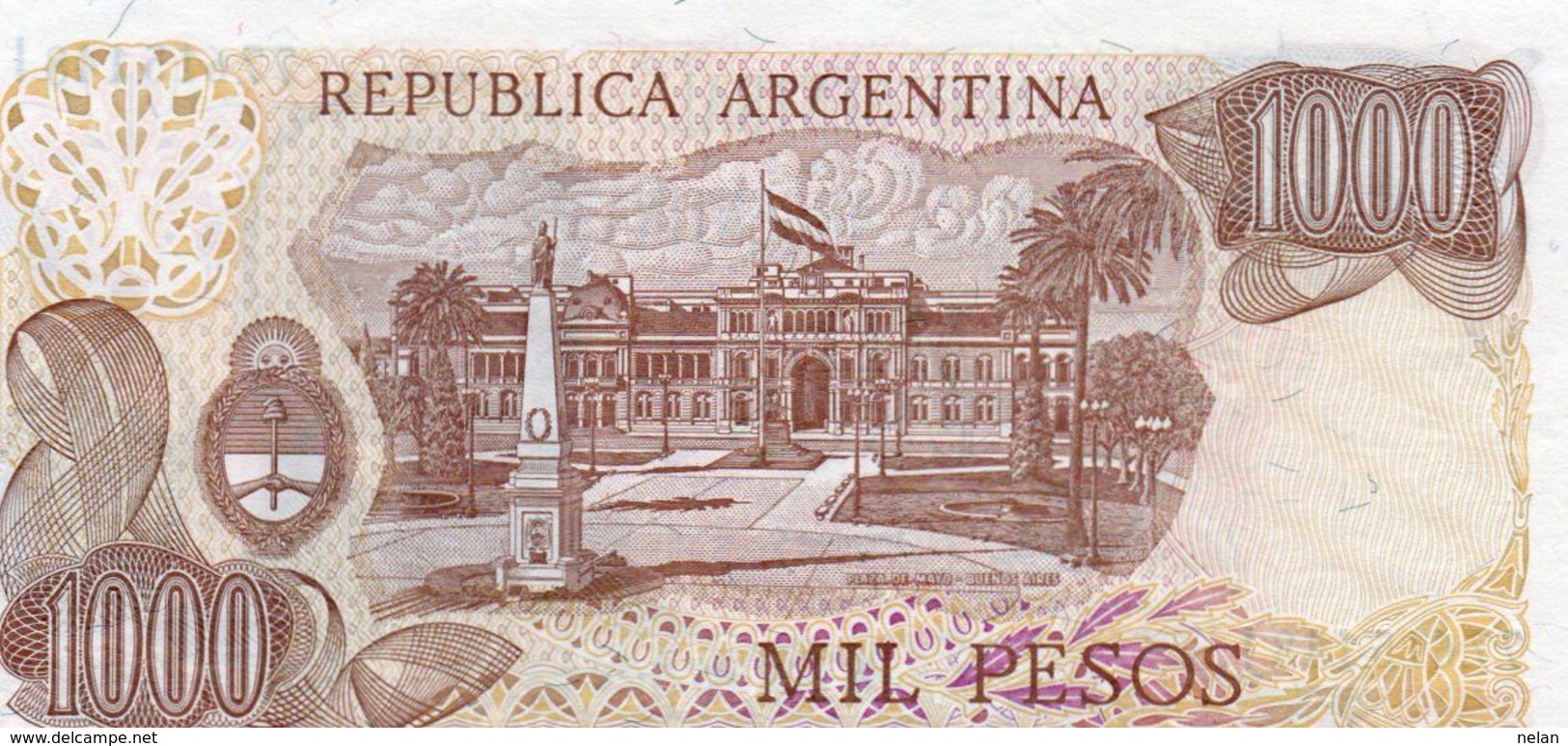 ARGENTINA 1000 PESOS  1982  P-304d2   UNC - Argentinien