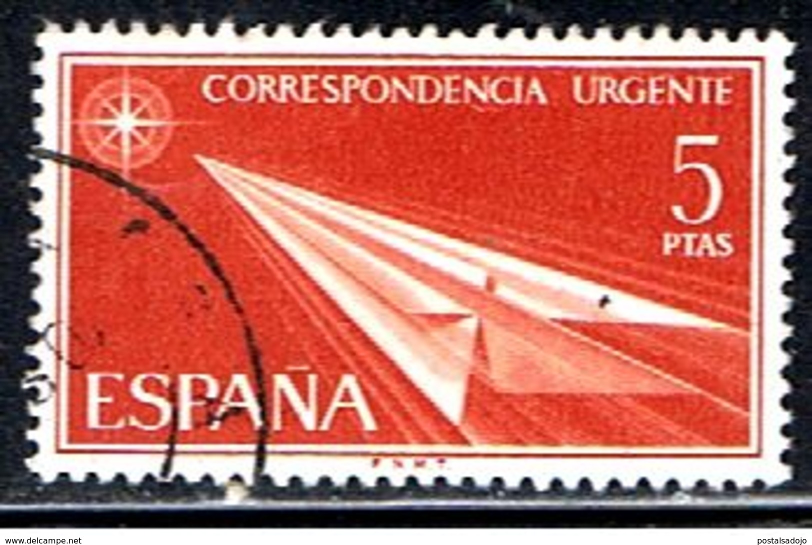 6ESPAGNE 932 // YVERT 34 // EDIFIL 1765 // 1956 - Expres