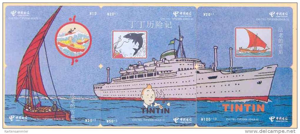 CHINA TinTin Puzzle "CHI-TEL-TIP-204" - Neu - China