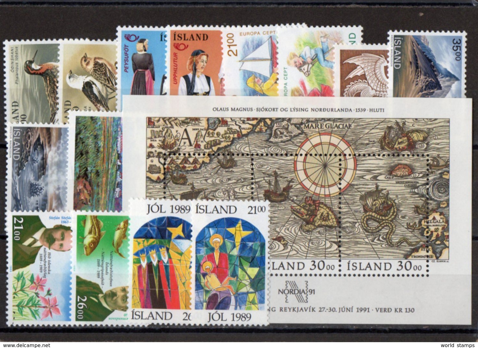 ISLANDE 1989 ** - Annate Complete