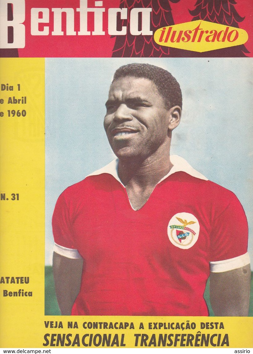 Portugal -6 Revistas Antigas Do Benfica Nºs  31 Ao  36 - Historische Documenten