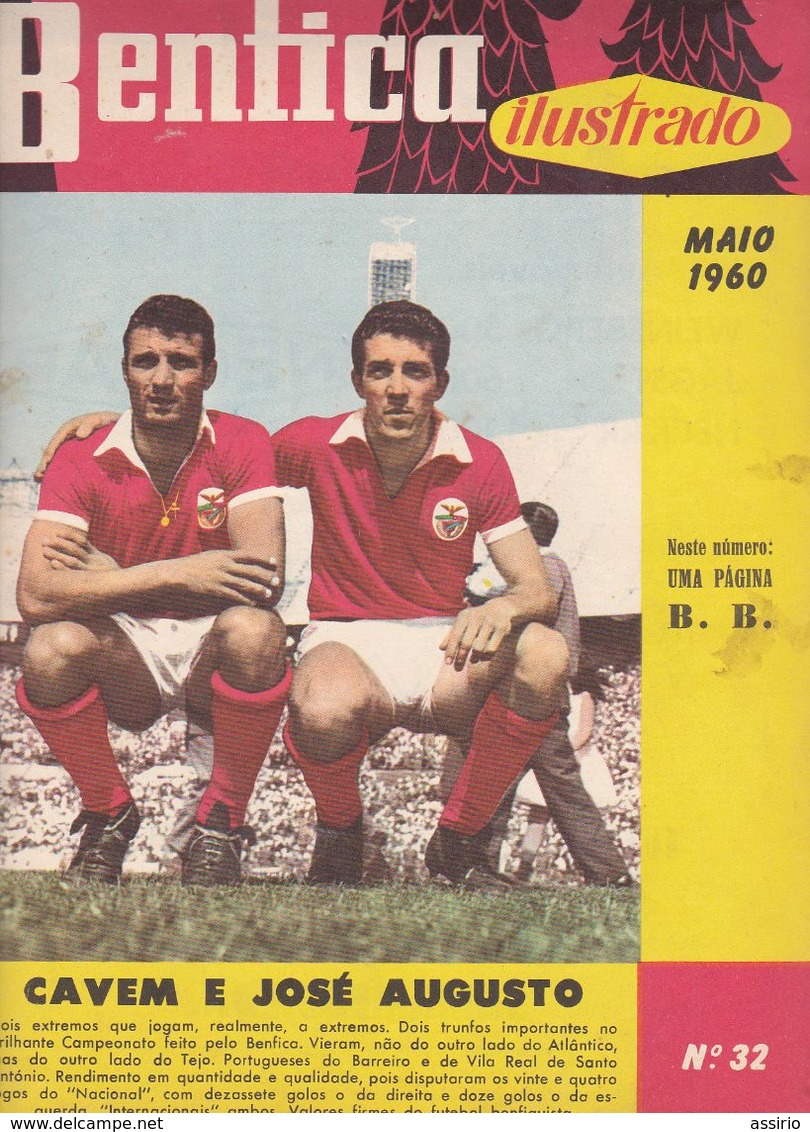 Portugal -6 Revistas Antigas Do Benfica Nºs  31 Ao  36 - Historische Documenten