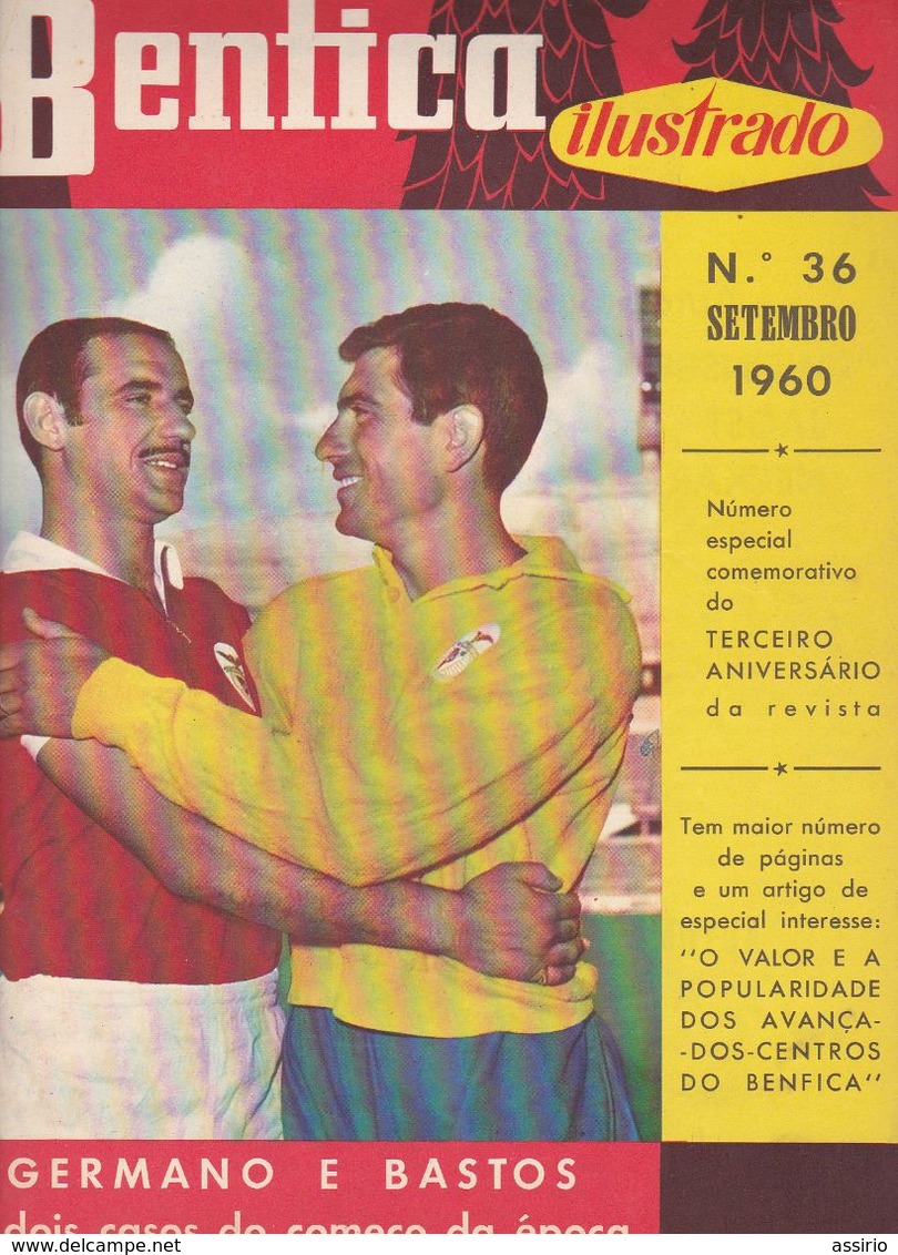 Portugal -6 Revistas Antigas Do Benfica Nºs  31 Ao  36 - Historische Documenten