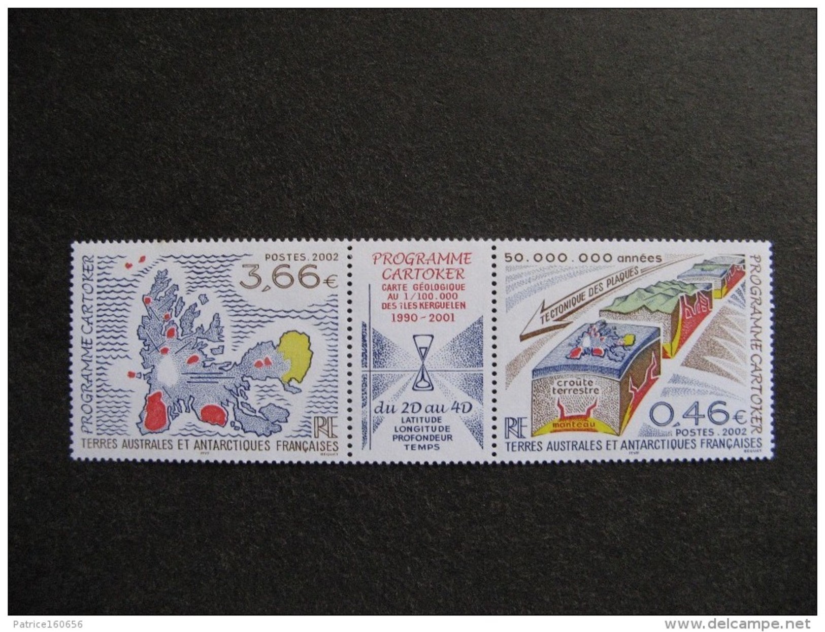 TAAF:  TB Bande N° 336/ 337, Neuve XX. - Unused Stamps