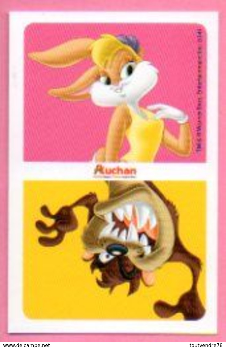 IM482 : Carte Looney Tunes Auchan 2014 / N°072 Escrime Épée (sans Impression De La Categorie) - Autres & Non Classés