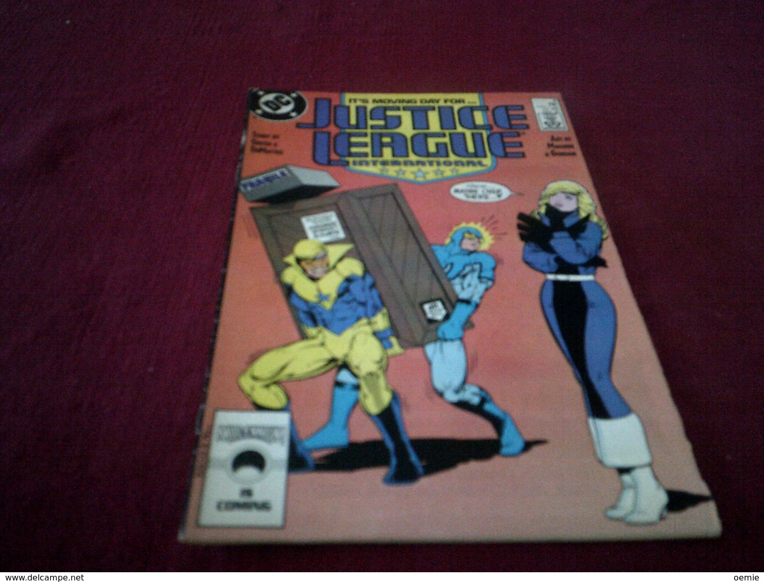 JUSTICE LEAGUE    ° INTERNATIONAL     No 8    /  DEC 87 - DC