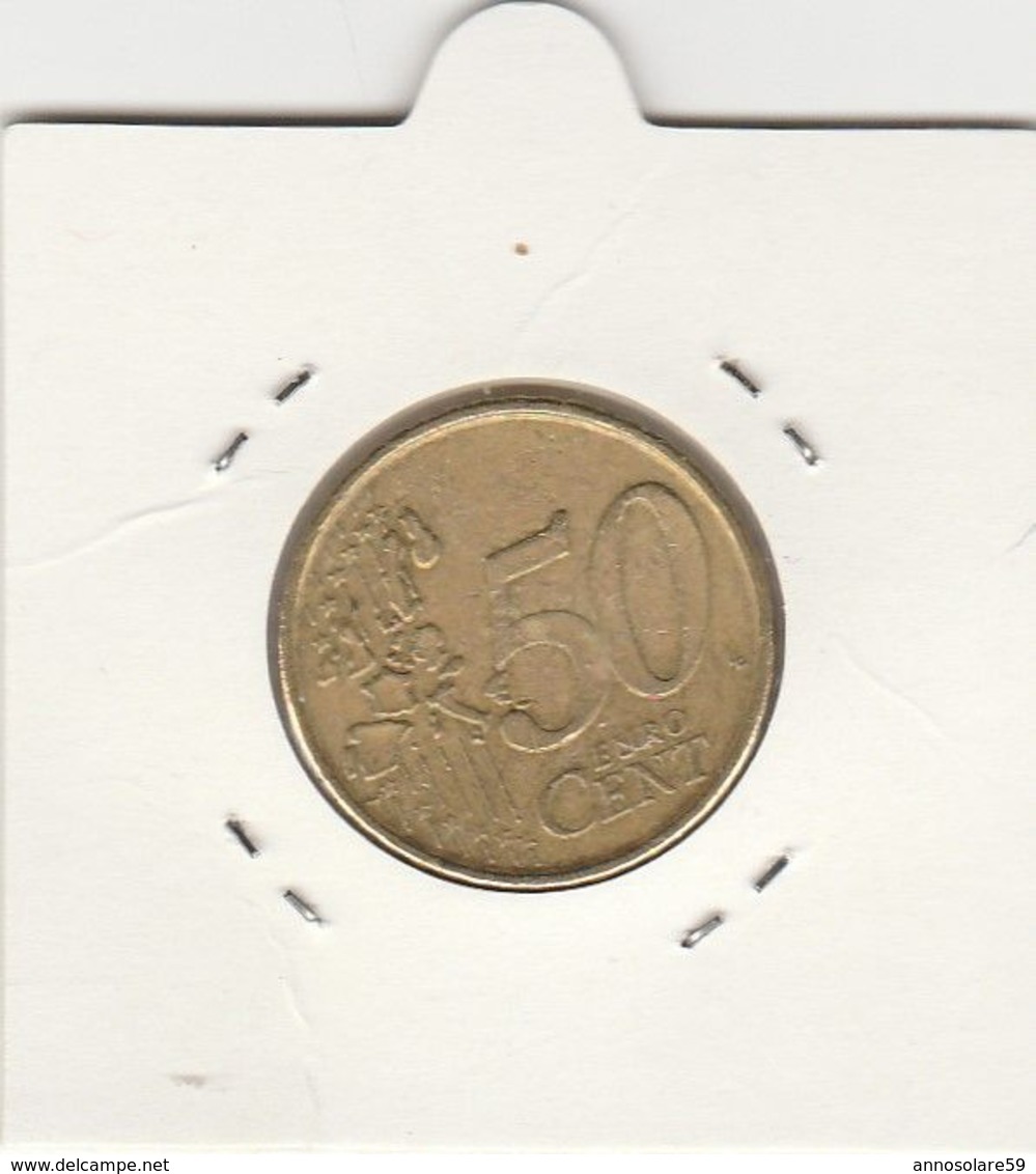BELGIO - MONETA 50 EURO CENT - 1999 - RARA - LEGGI - Other & Unclassified