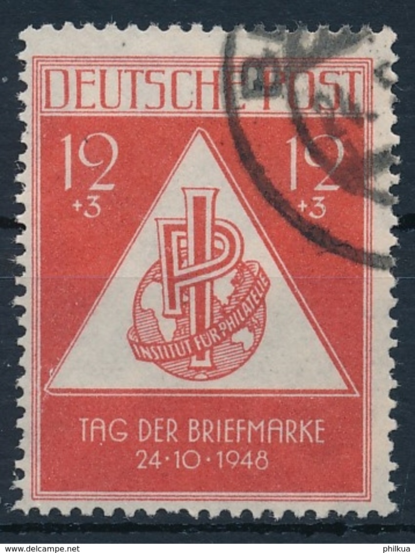 Allierte Besatzung Sowjetische Zone - Michel 228 - Gestempelt - Tag Der Briefmarke - 1948 - Giornata Del Francobollo