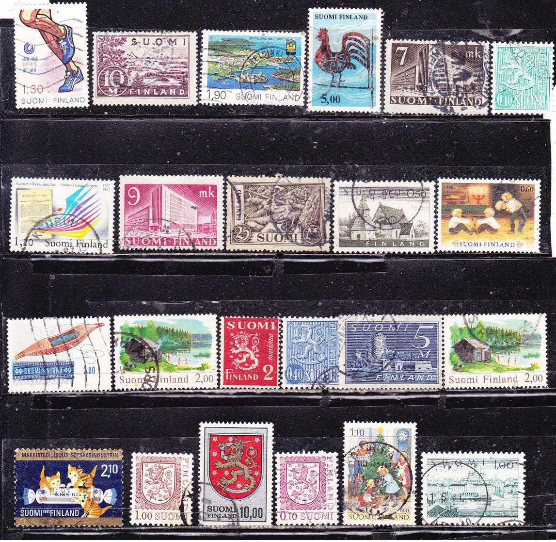 Finlandia  Selezione Usati - Lots & Kiloware (mixtures) - Max. 999 Stamps