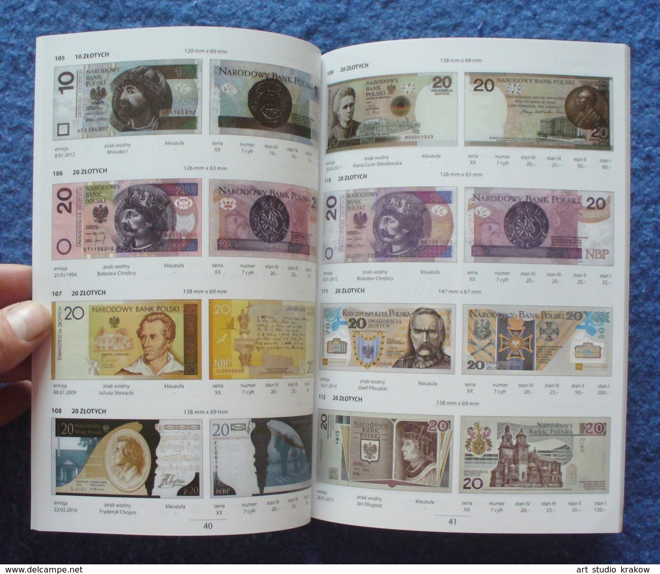 Poland , bank notes catalog 2019 - Polen , Banknoten Katalog - paper money catalogue , Pologne Polska --- ks